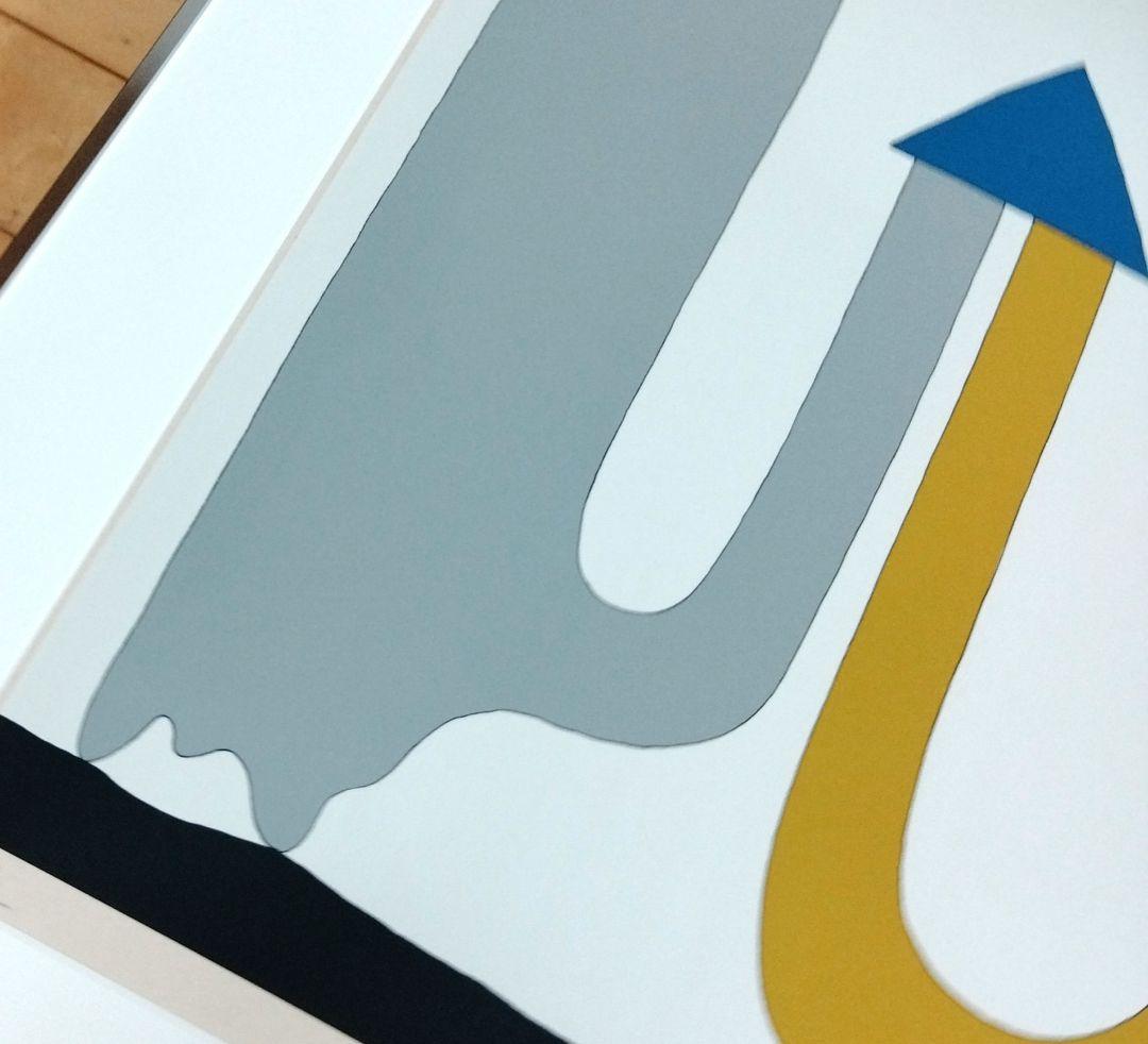 ☆ 元永定正 大判シルクスクリーン