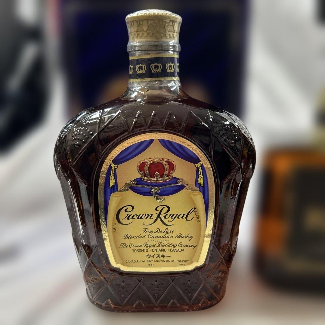 ウイスキー ロイヤルクラウン．ロイヤル12年.シーバスリーガル未開封3点セット