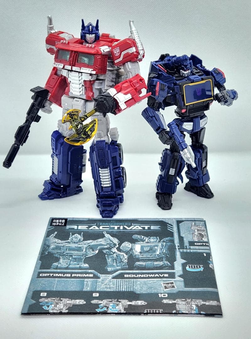 REACTIVATE オプティマスプライム＆サウンドウェーブ