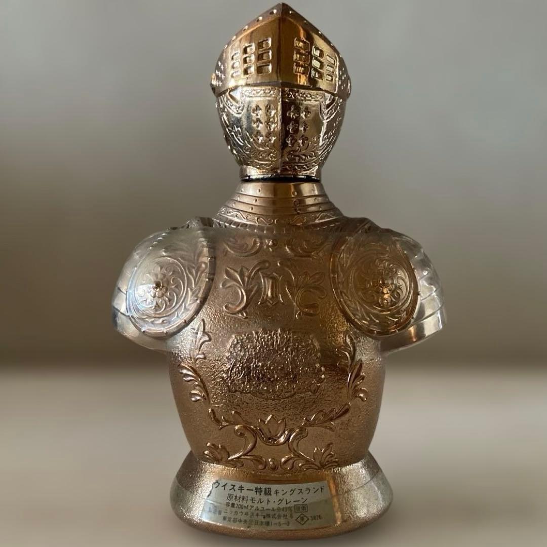 未開封 ニッカウイスキー 特級 騎士ボトル アーマーオブキング 古酒