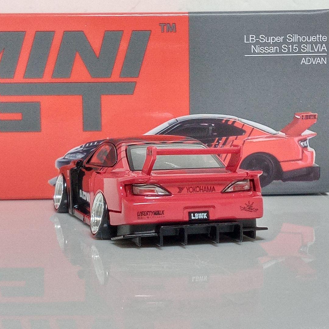 MINI GT S15シルビア ADVAN 改