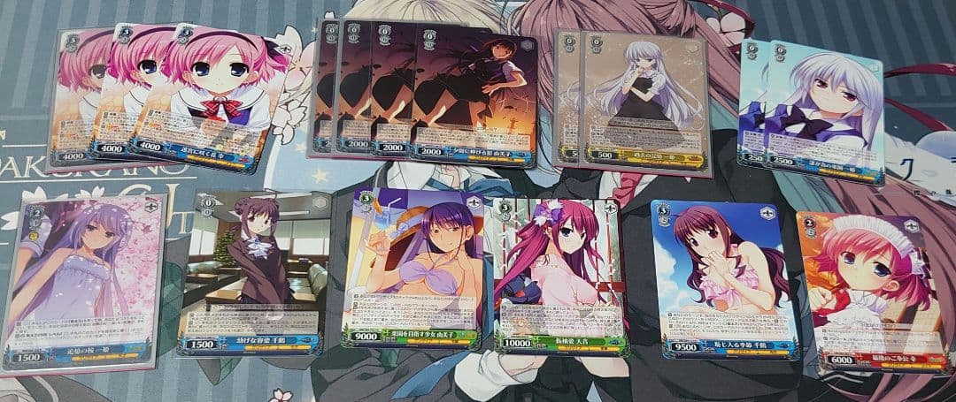 グリザイアファントムトリガー ほぼRR以下4コン（不足分あり）＋パーツ付