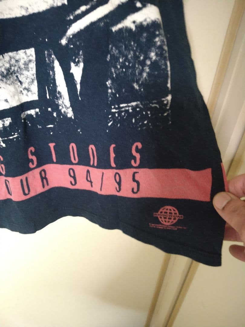 全ドクロ！ローリングストーンズ94/95ツアーTシャツ