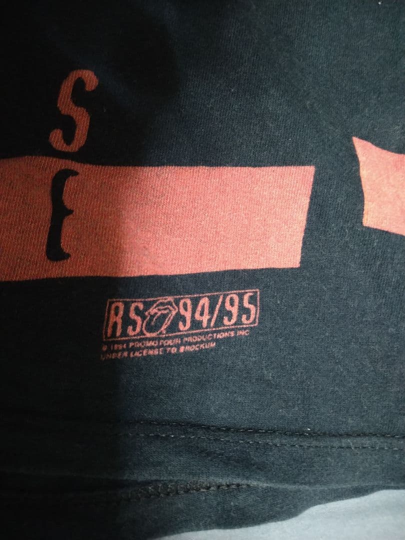 全ドクロ！ローリングストーンズ94/95ツアーTシャツ