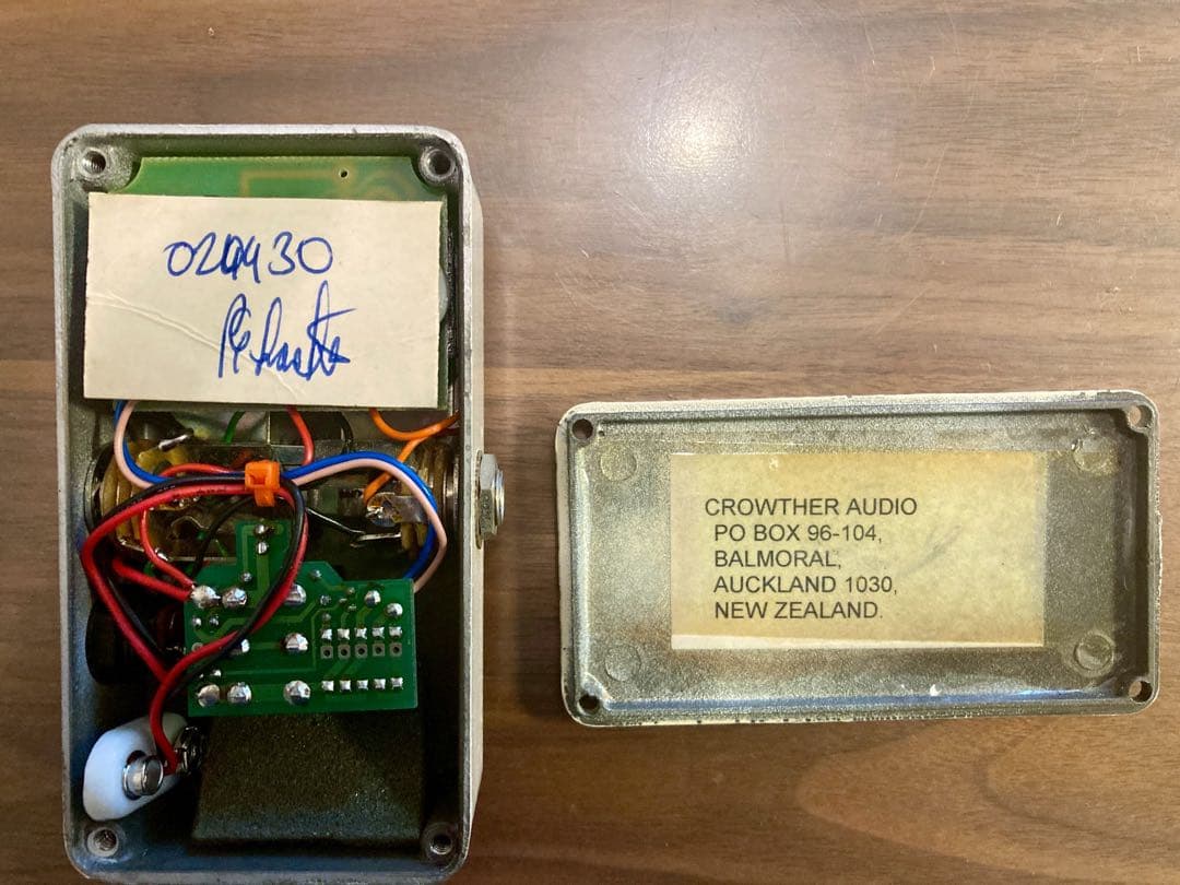 ギター HOT CAKE Old Circuit(CROWTHER AUDIO)