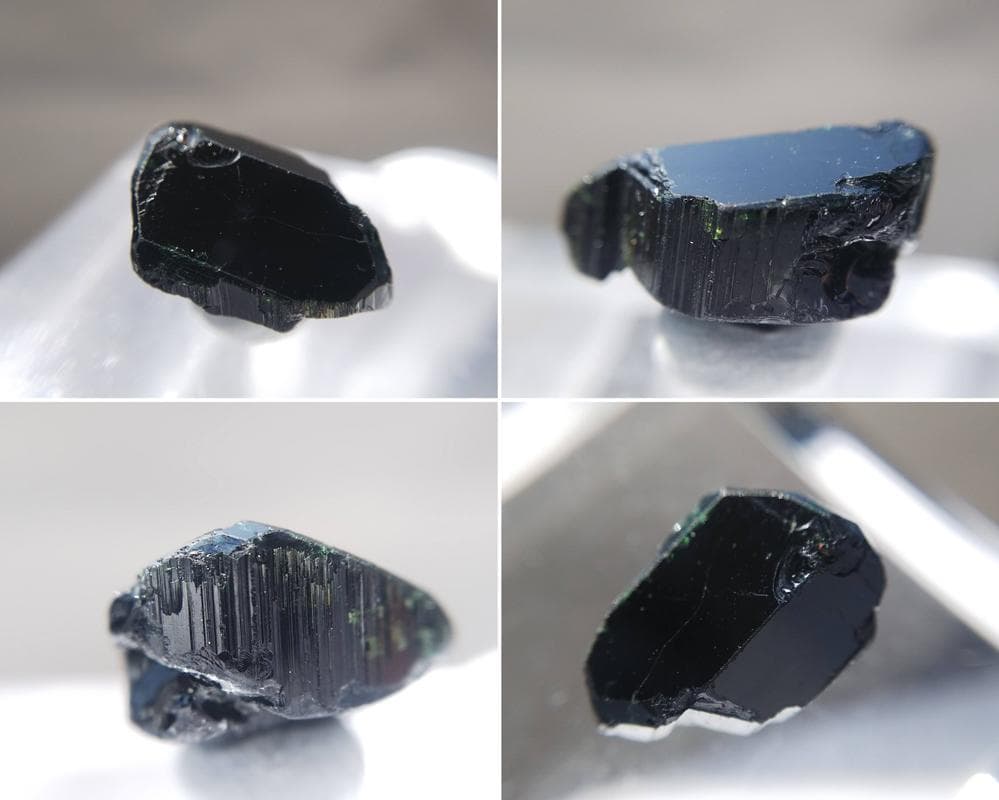 388 カラーチェンジ クロムトルマリン 結晶 原石