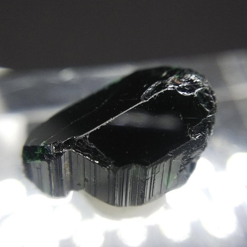 388 カラーチェンジ クロムトルマリン 結晶 原石