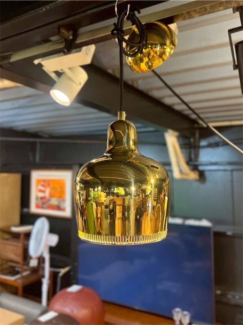 アルテック A330S ゴールデンベル ペンダントランプ ゴールド 名作 北欧