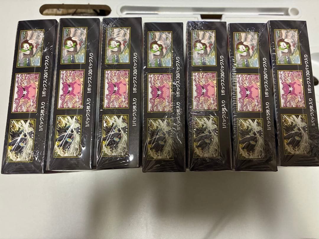 ポケモンカード ムニキスゼロ 7ボックス シュリンク付き