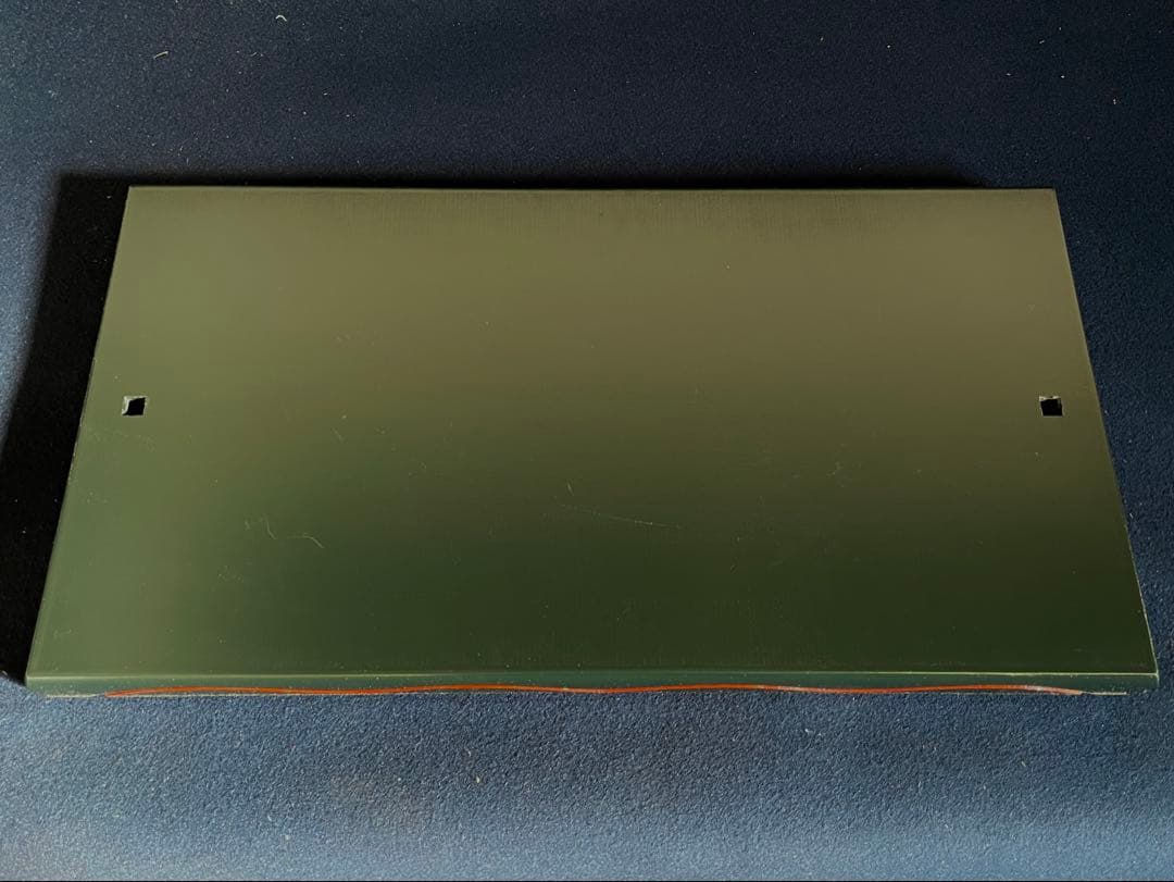 特価❣️【美品】「祖」 宗旦好 青漆爪紅 及台子 幸斎 共箱 （123F⑤）