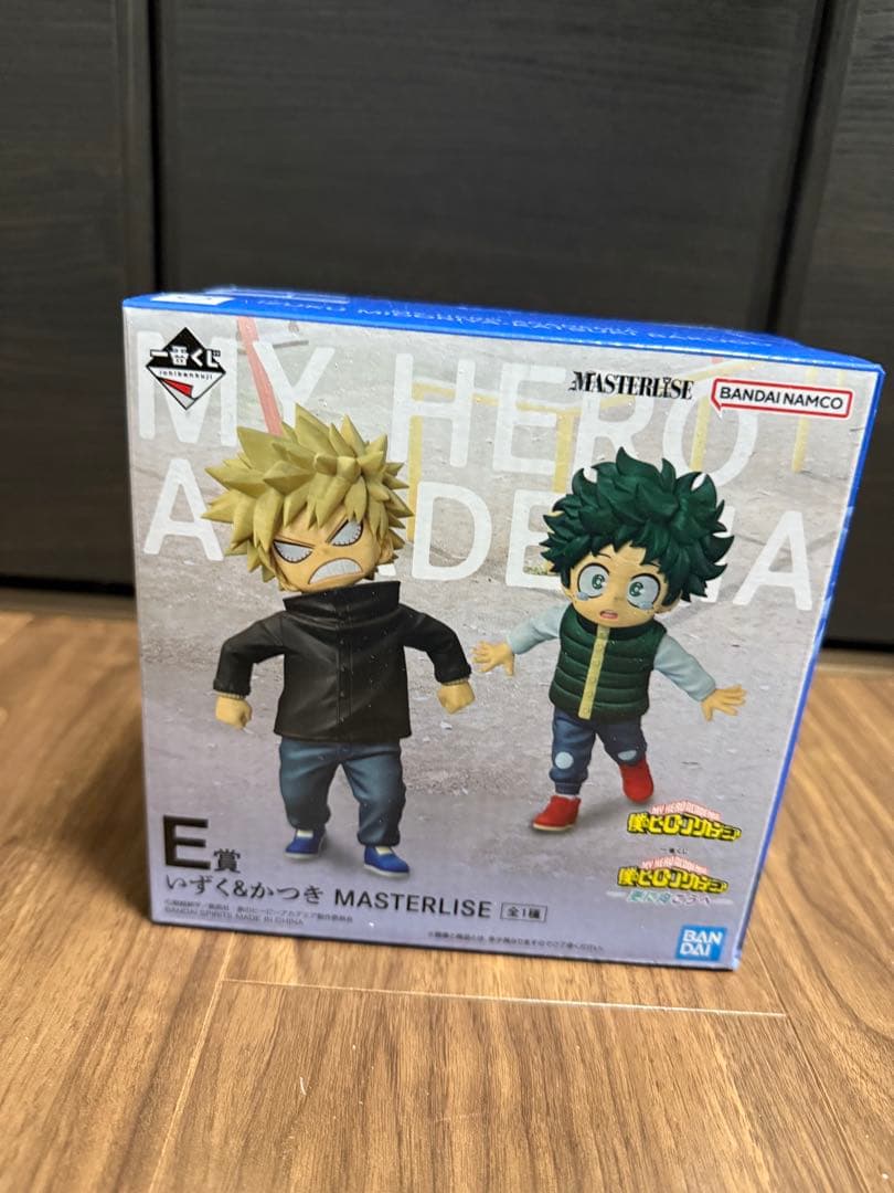 一番くじ 僕のヒーローアカデミア B賞 爆豪勝己　 E賞 いずく&かつき