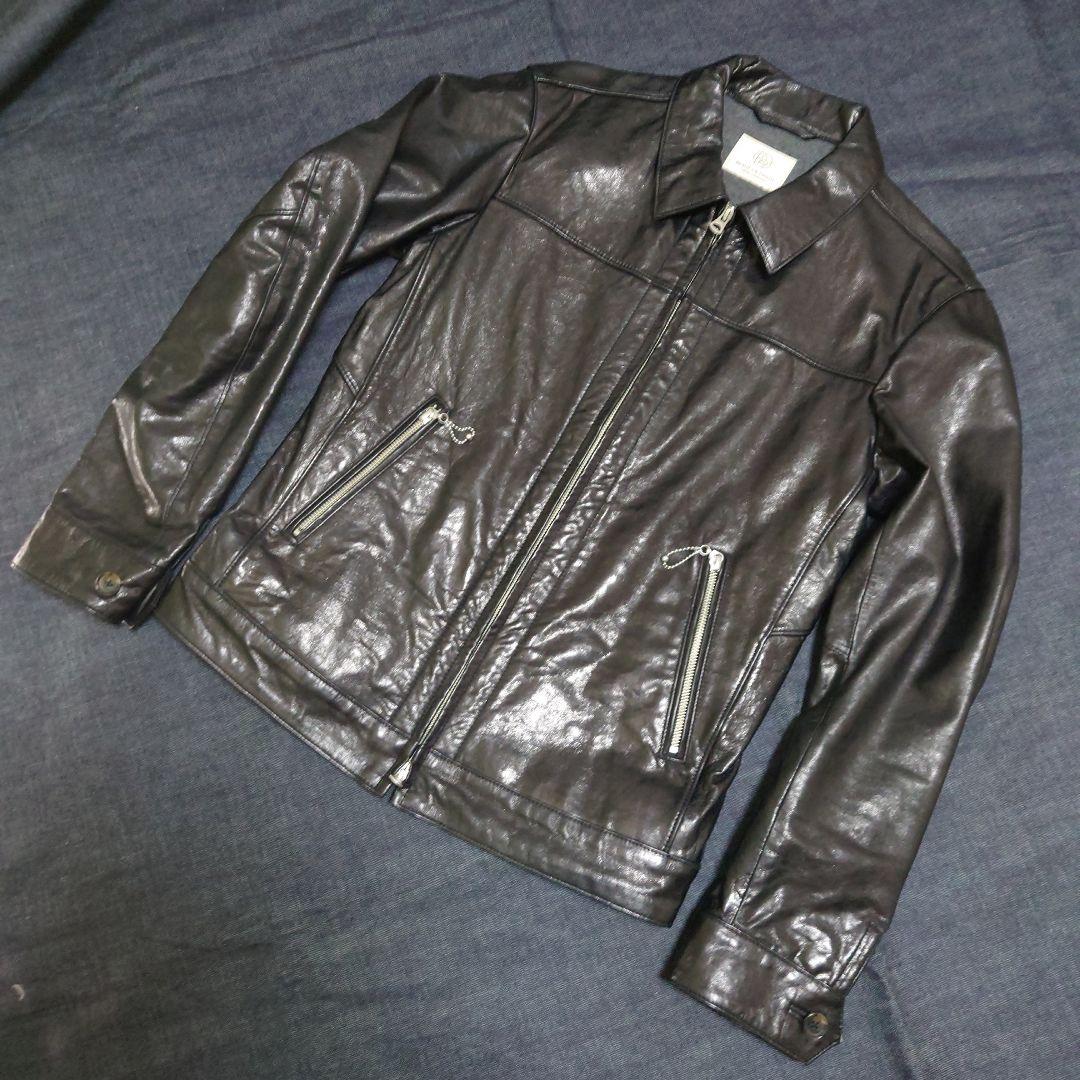 ユナイテッドアローズ シープ レザー　ジャケット　b&y size L