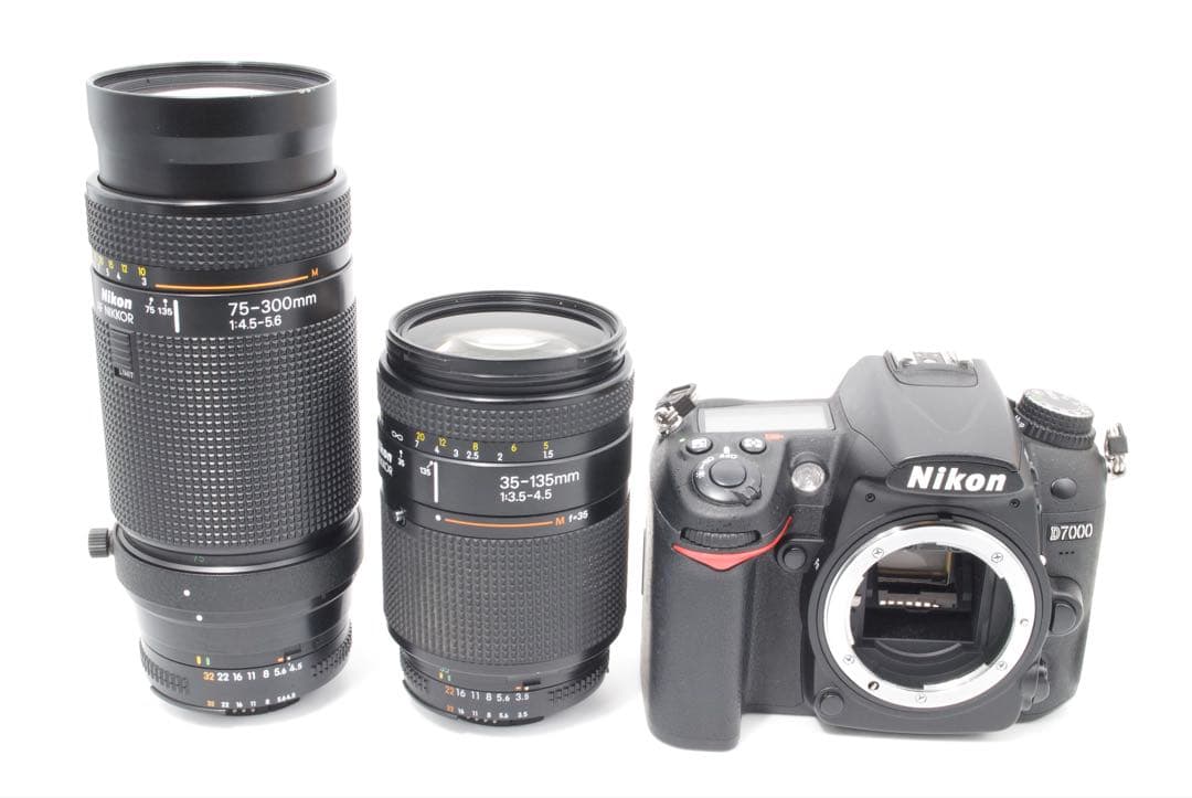 ❤️極美品☘️スマホ転送⭐️Nikon D7000 ダブルレンズ　初心者/本格撮影録画