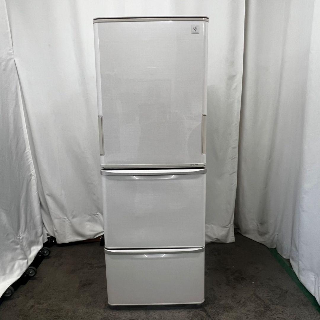 911　冷蔵庫　大型　350ℓ 　両開き　シャープ　どっちもドア　設置無料　安い