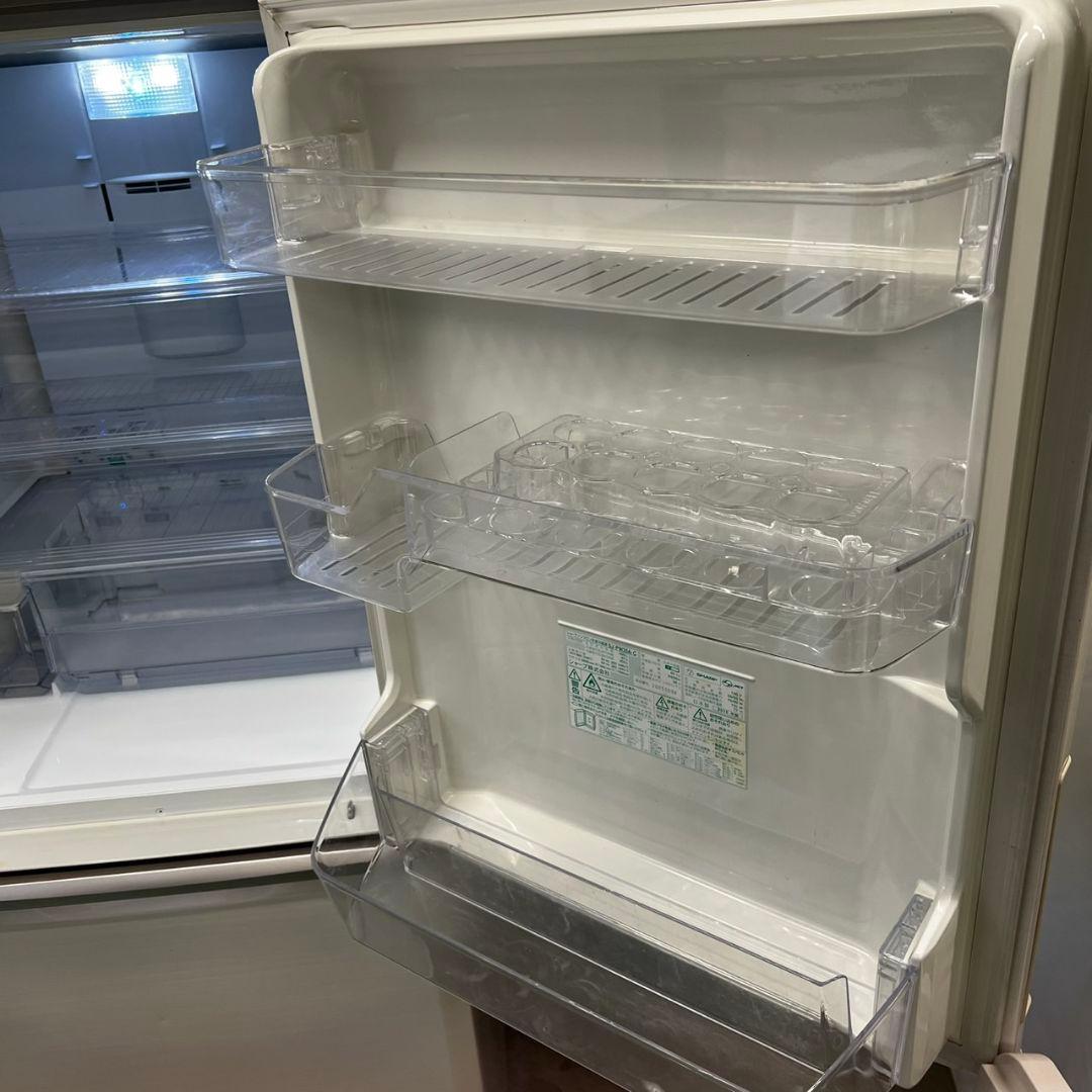 911　冷蔵庫　大型　350ℓ 　両開き　シャープ　どっちもドア　設置無料　安い