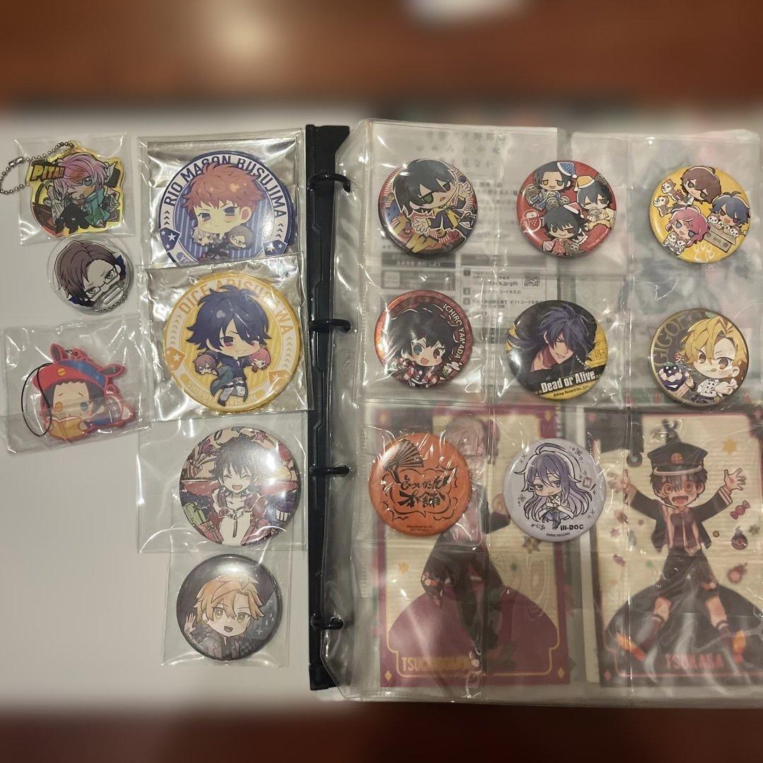 ヒプノシスマイク　缶バッチ・アクキーアソートセット