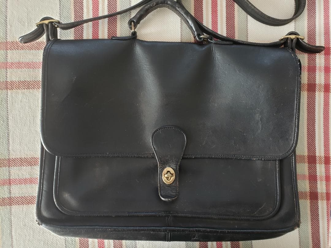 オールドコーチ Vintage COACH Leather Briefcase
