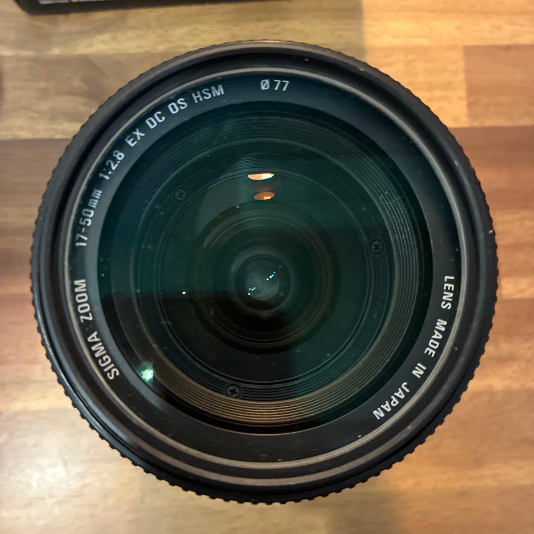 レンズ(ズーム) SIGMA 17-50mm F2.8 EX DC OS HSM