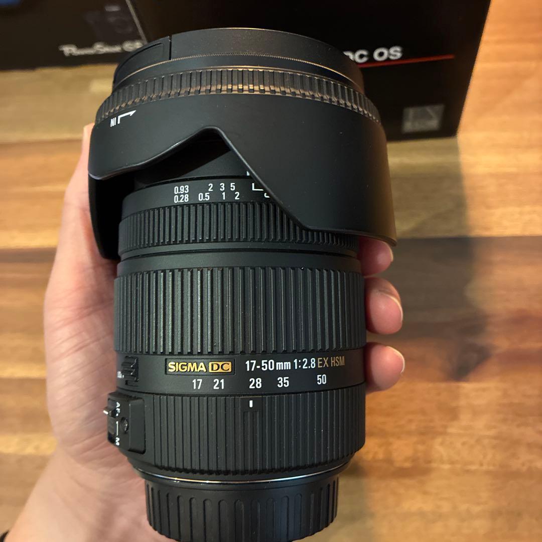 レンズ(ズーム) SIGMA 17-50mm F2.8 EX DC OS HSM