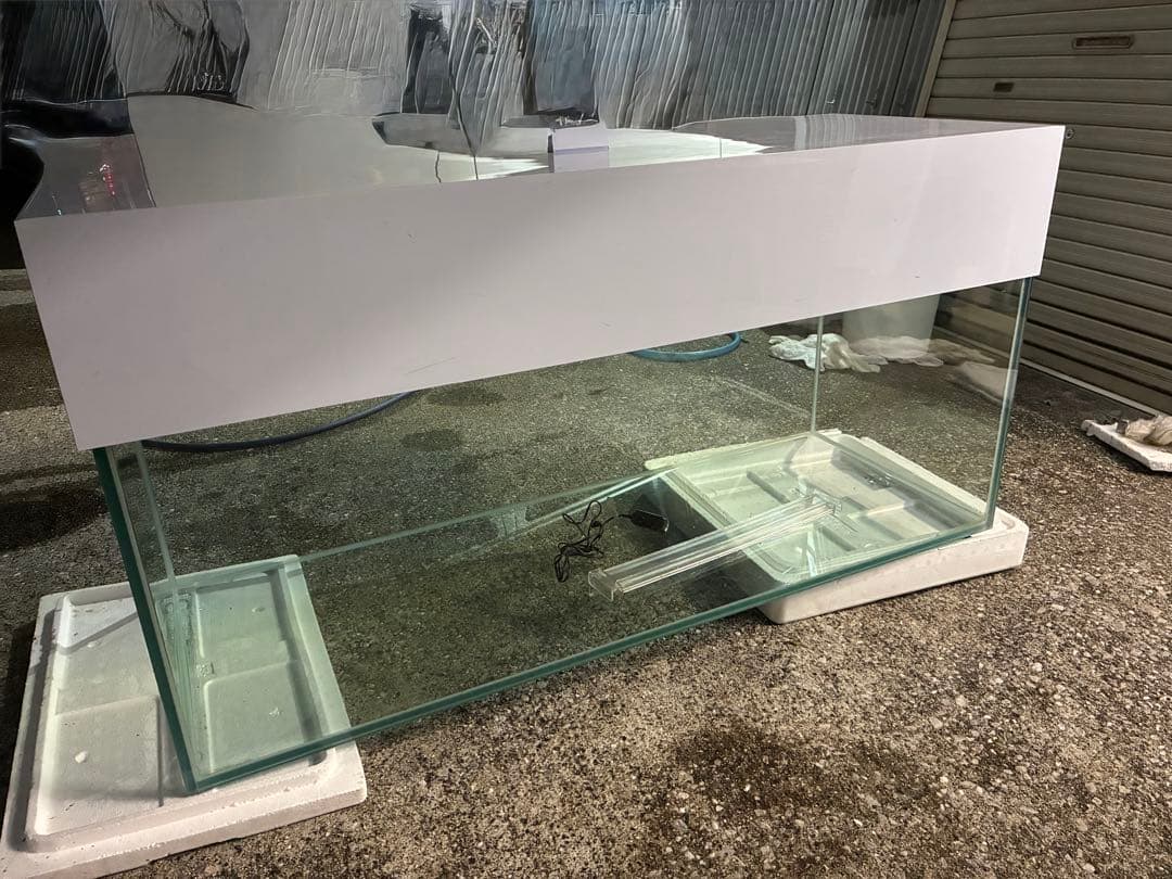 120cm水槽＋上部カバー付き！発送不可！