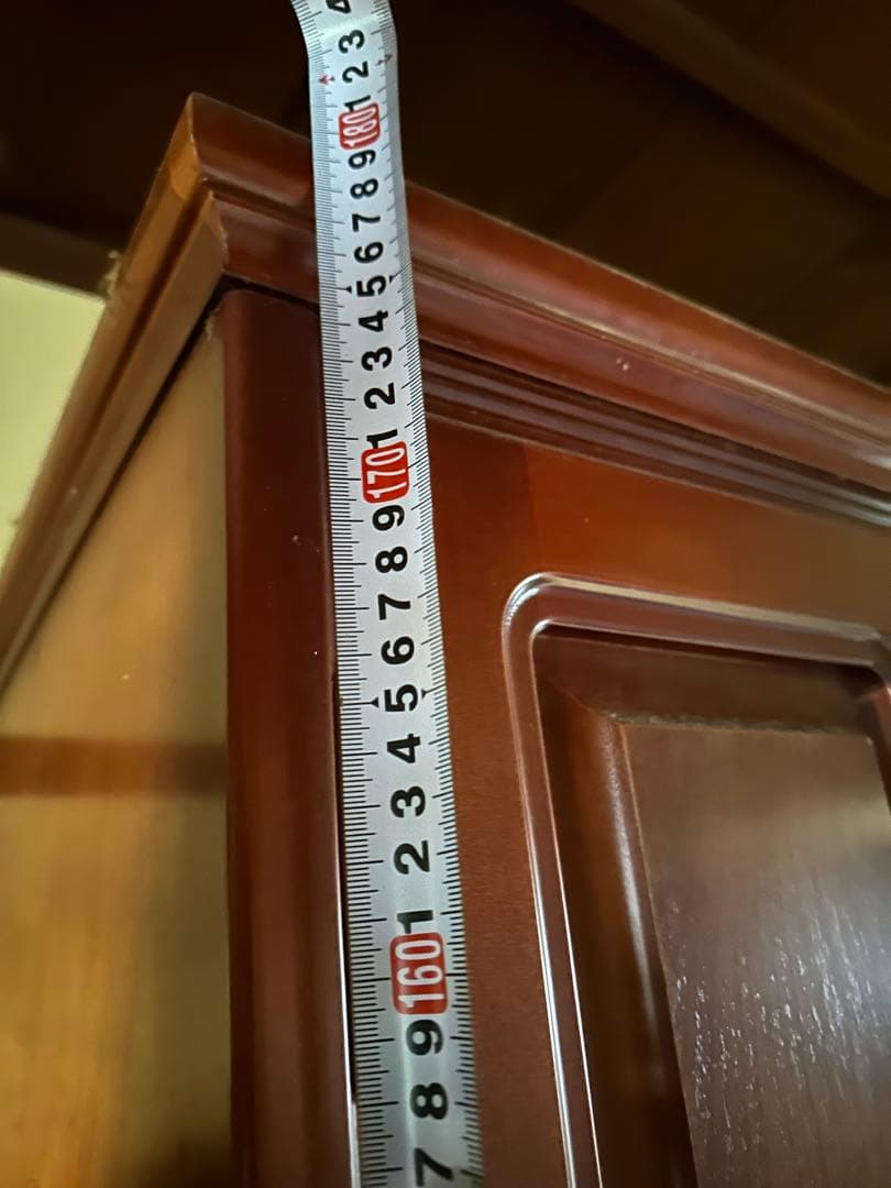 木製茶色タンス 幅約100cm 引き出し付き