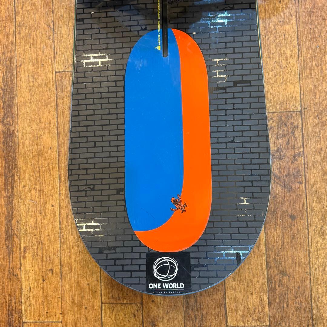送料込！Burton スノーボード3点セットジャンク 26.5cm 152cm