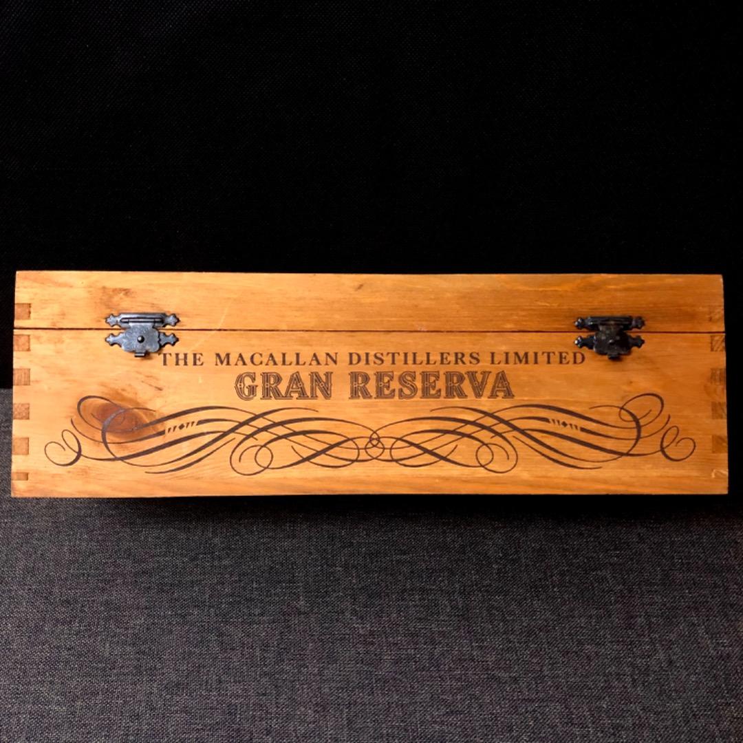 ザ・マッカラン グランレゼルバ 18年 1979年 木箱のみ 美