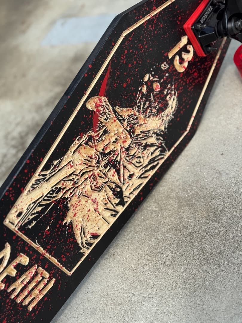 13日の金曜日ジェイソン　スケートボード　スケボー　クルーザー