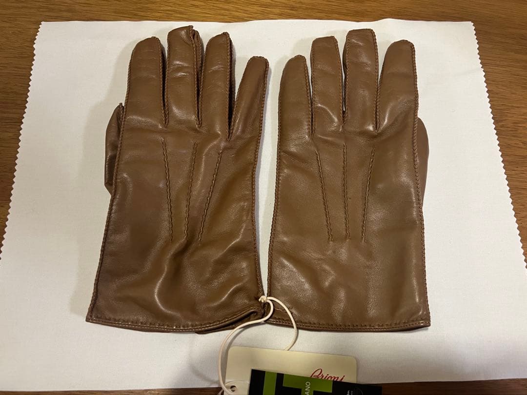 最終値下げ❗️<新品未使用>Brioni ブリオーニ ス グローブ 手袋