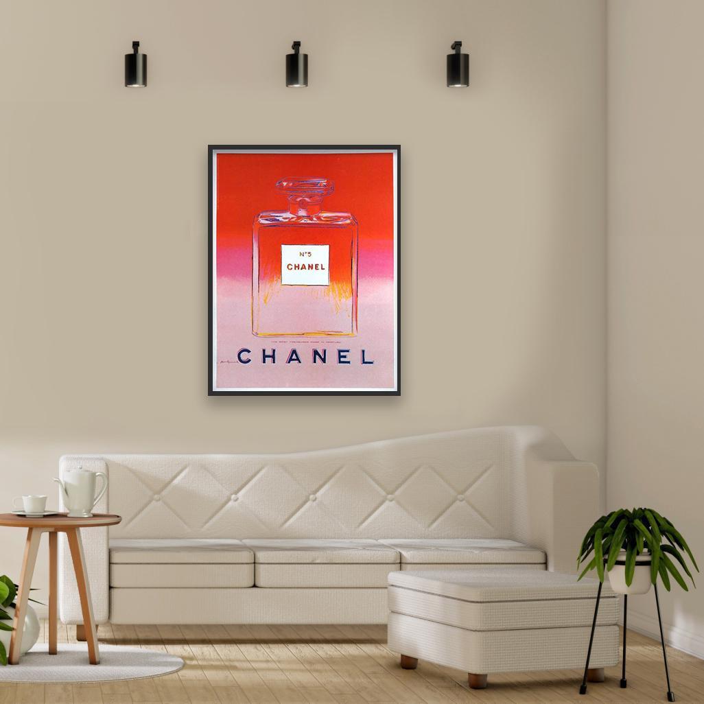 特別額装品/シャネル Red/アンディ ウォーホル/インテリア/ポスター/アート