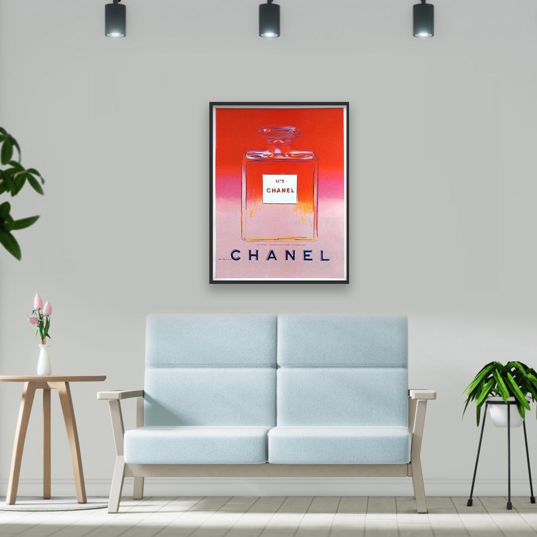 特別額装品/シャネル Red/アンディ ウォーホル/インテリア/ポスター/アート