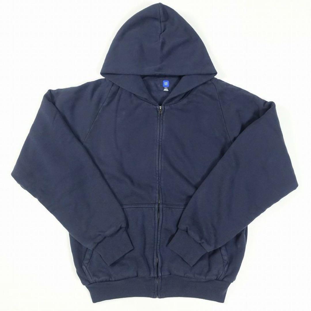 トップス Yeezy GAP unreleased zip hoodie S navy