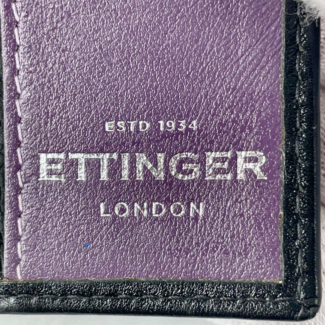 エッティンガー/ETTINGER キーケース　4P レザー ブラック 箱