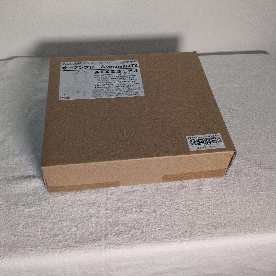 新品未開封 オープンフレーム ver.mini-ITX ホワイト 長尾製作所