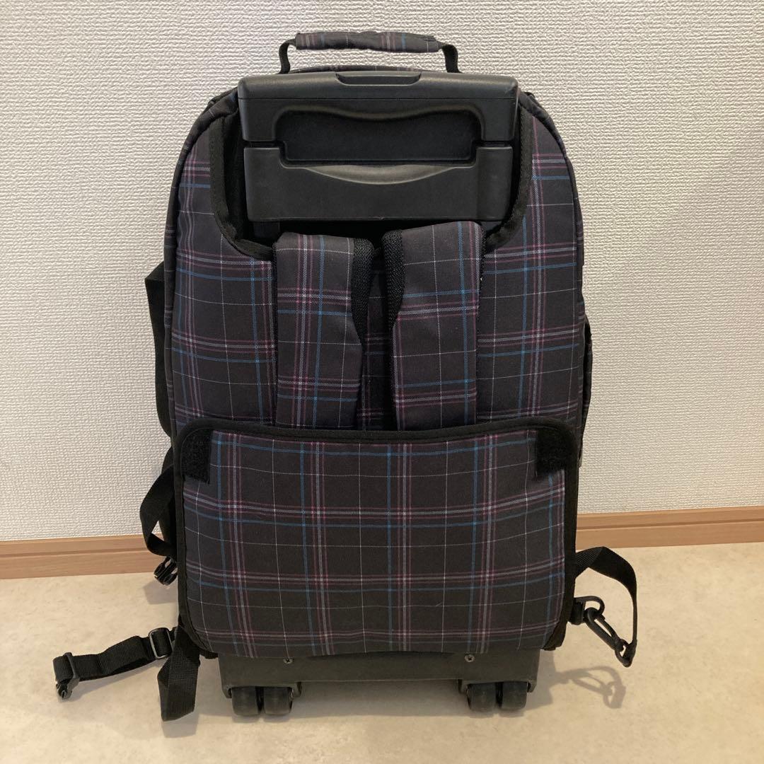美品 希少 coleman ボストン キャリーバック キャスター 4way