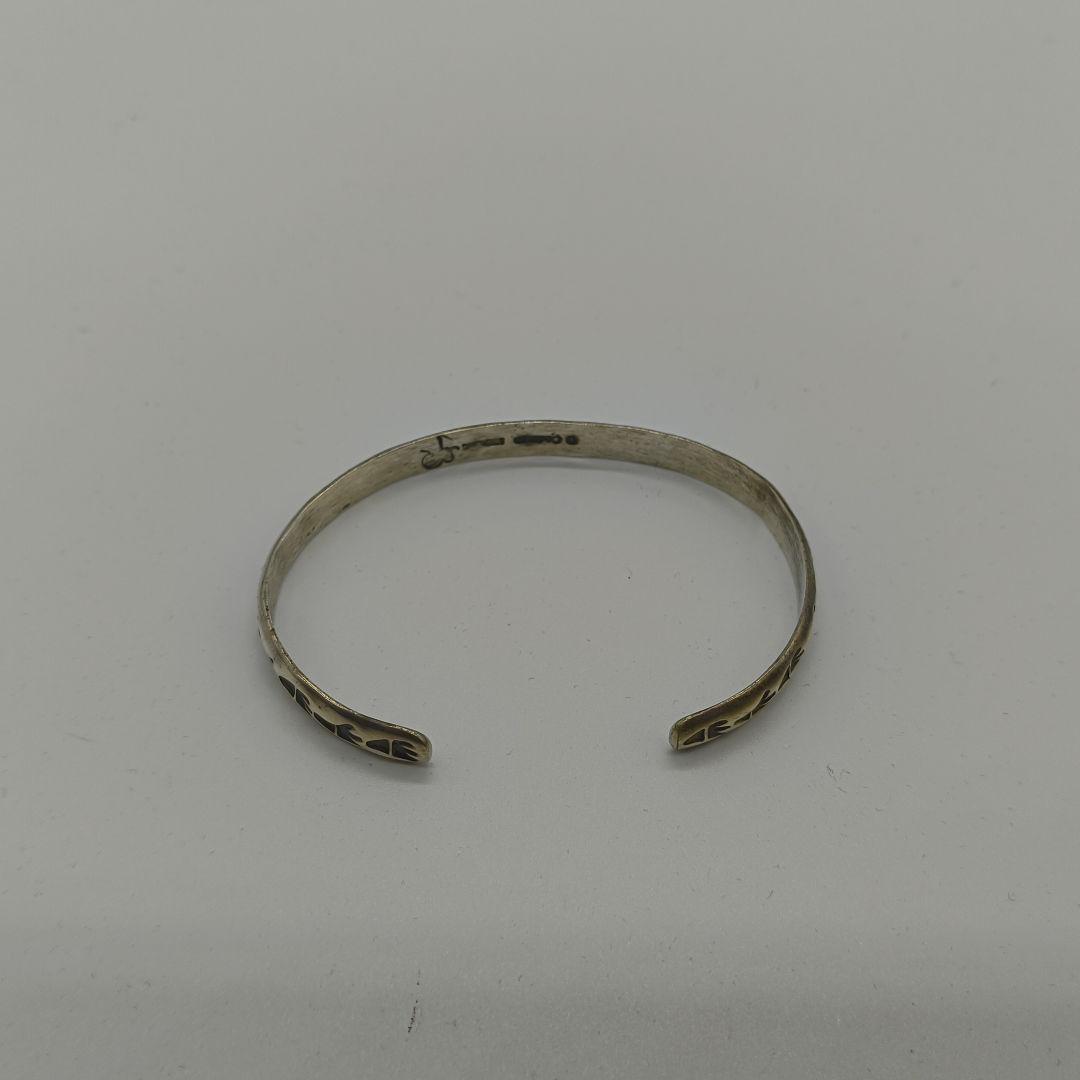 ナバホ族 D.cadman スタンプワークバングル