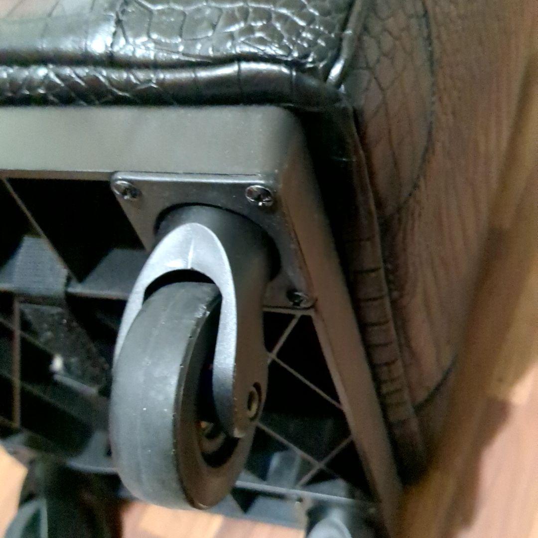 ✨美品✨SWANY キャリーケース ブラック クロコ型押し 大型 4輪