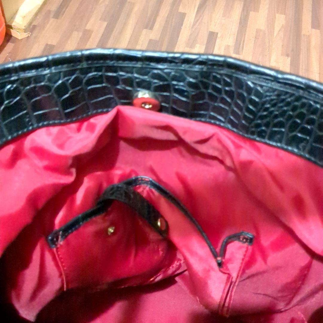 ✨美品✨SWANY キャリーケース ブラック クロコ型押し 大型 4輪