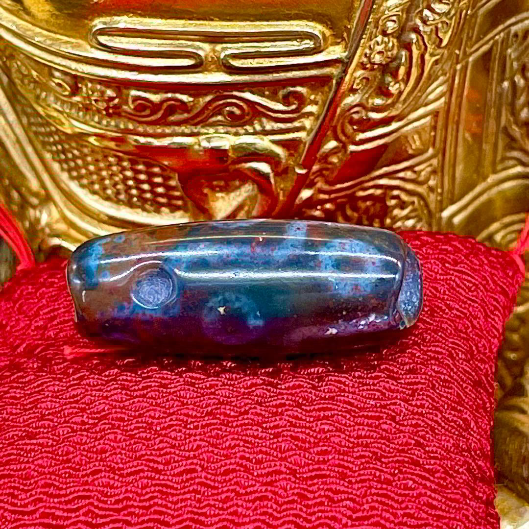 専用 九眼天珠 s744 本物 古代チベット護符 天眼石 老天珠 ジービーズ