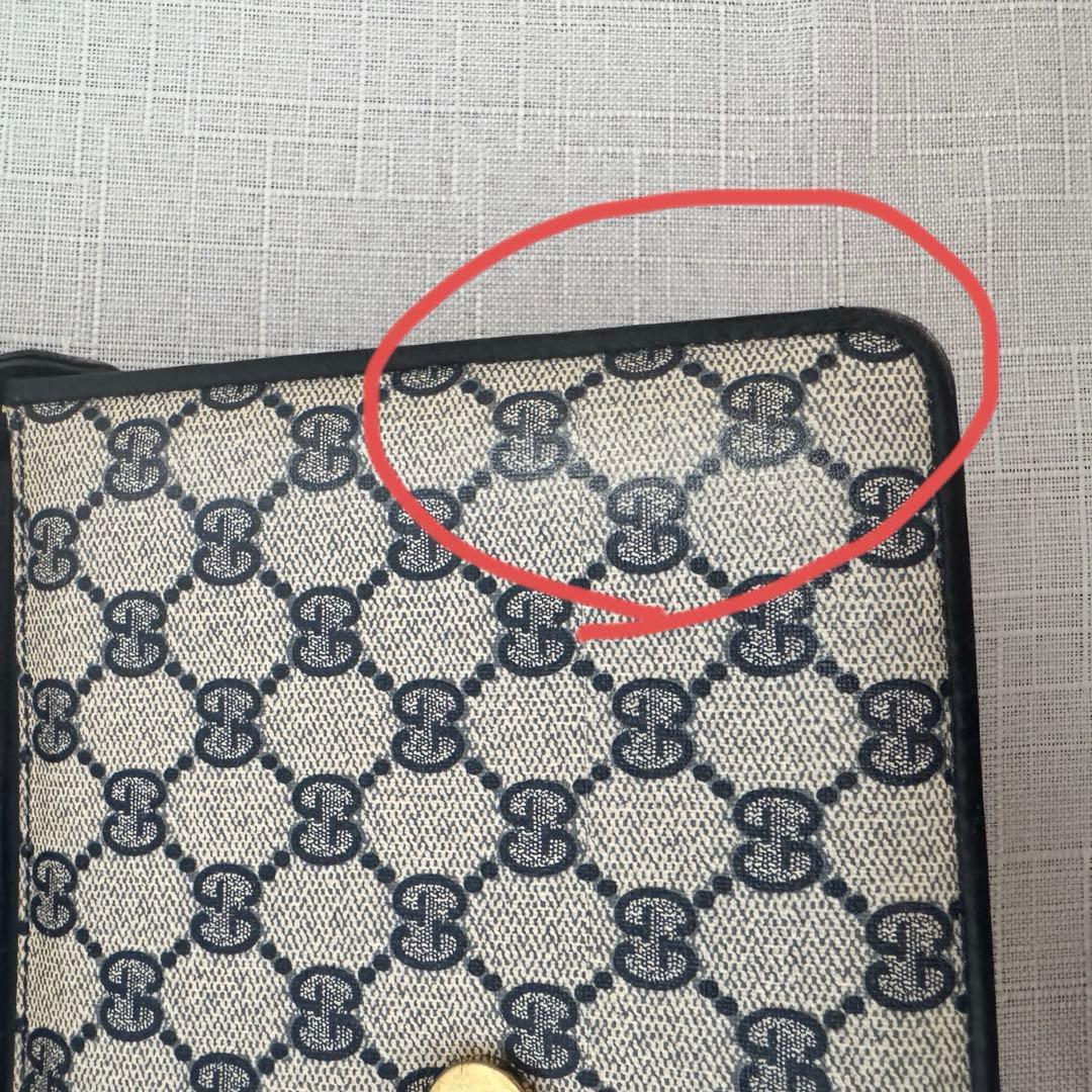 GUCCI ショルダー 肩掛け バッグ 24×16 オールドグッチ ビンテージ