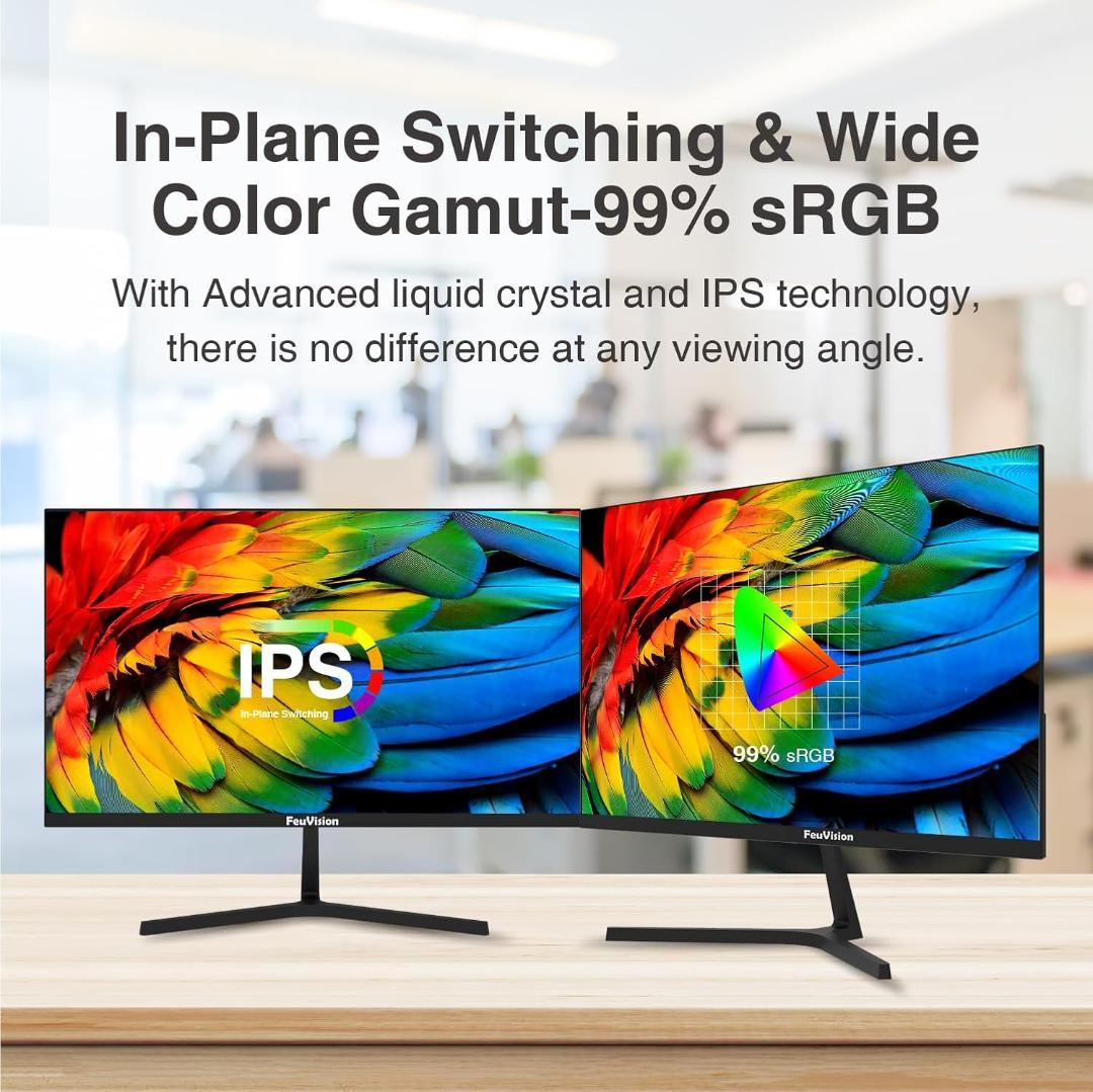 【開封済・未使用】FeuVision　27インチLEDモニター　FSID27AF