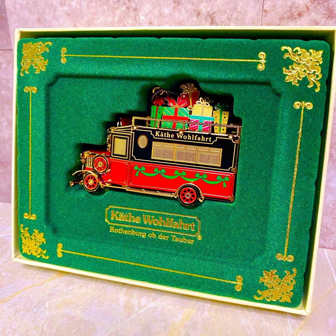 Käthe Wohlfahrt ドイツ購入 クリスマスバス オーナメント ツリー