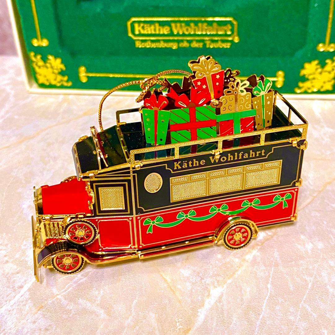 Käthe Wohlfahrt ドイツ購入 クリスマスバス オーナメント ツリー