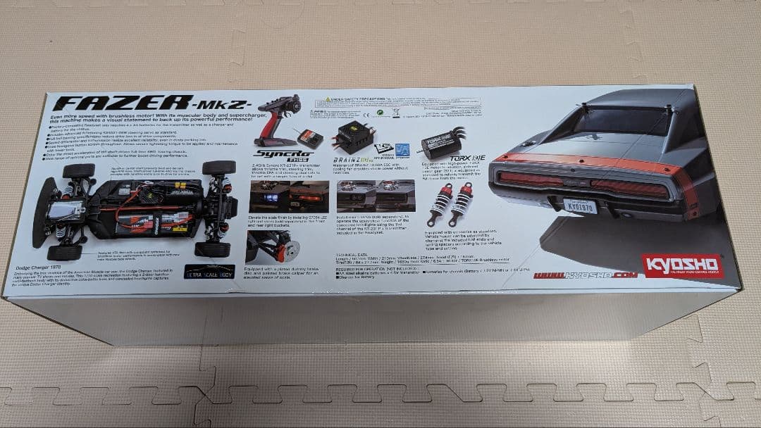 京商 fz02l フェーザーmk2 Dodge Charger VE
