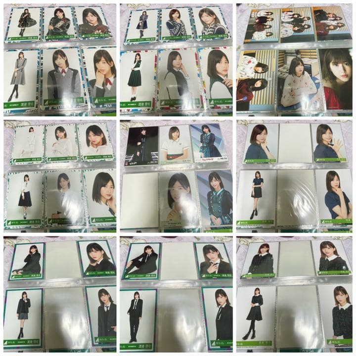 渡邉理佐 生写真 144枚+トレカ等