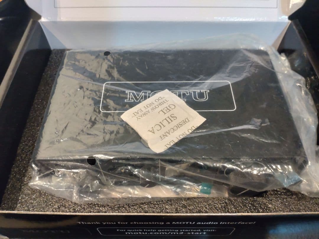 ほぼ未使用 MOTU M2 オーディオインターフェイス