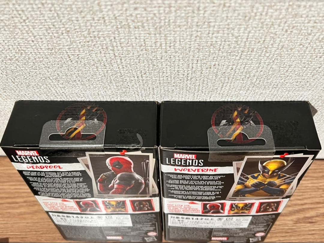 マーベルレジェンド　デッドプール　ウルヴァリン　フィギュア　新品　未開封