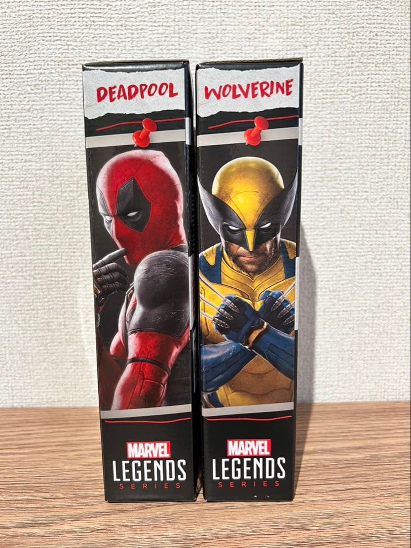 マーベルレジェンド　デッドプール　ウルヴァリン　フィギュア　新品　未開封