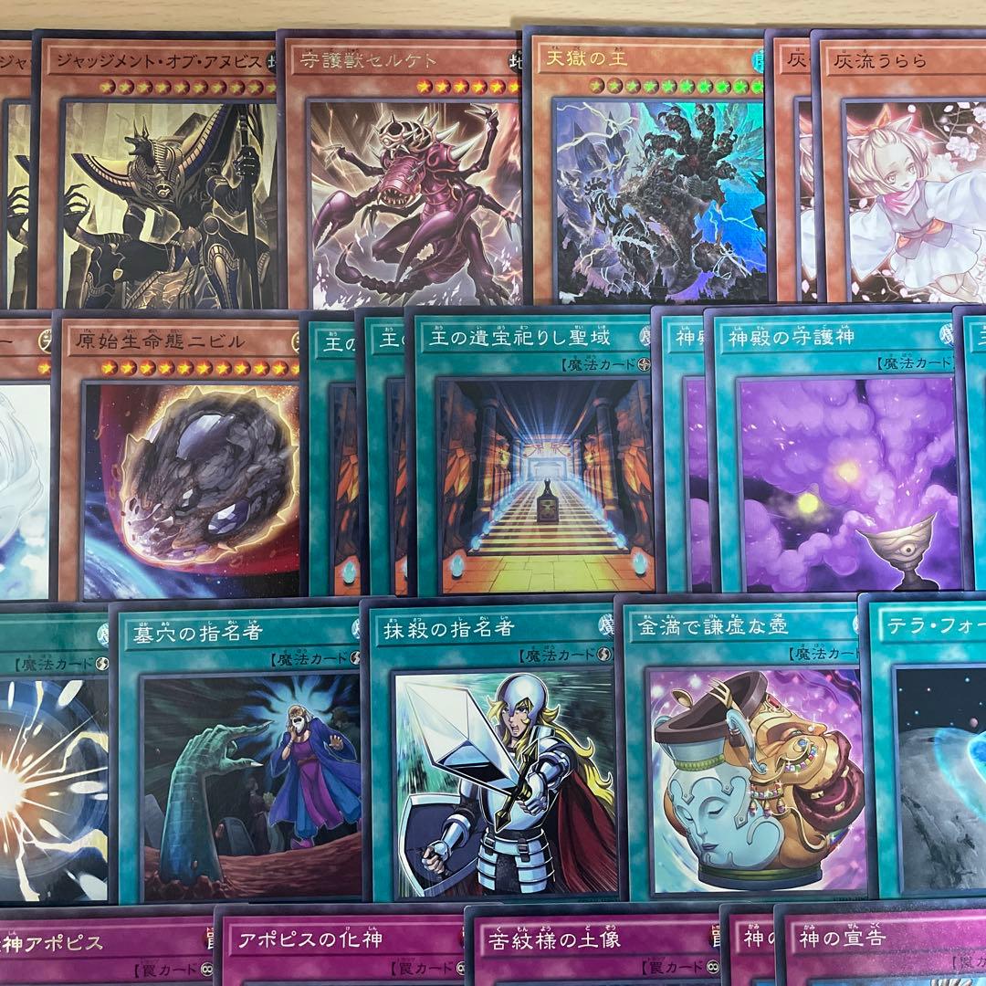 本格構築 王家の神殿デッキ リシドデッキ アポピスデッキ 刻印を持つ者