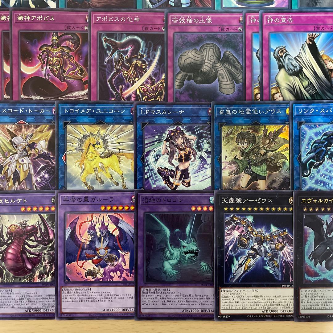 本格構築 王家の神殿デッキ リシドデッキ アポピスデッキ 刻印を持つ者